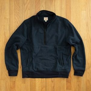 J. Crew Half-zip Polartec Fleece Pullover - Navy L